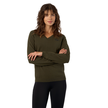 HVPOralie Women’s Fine Knit V-Neck Pullover