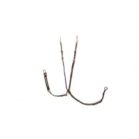 Collier de chasse avec élastique, boucles laiton