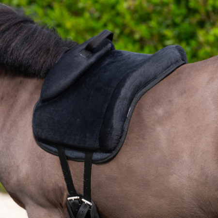 Bareback Pad Ultimate Antislip met Knieblokken en Achtersteun