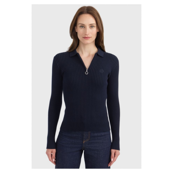 Polo Manches Longues Celeste