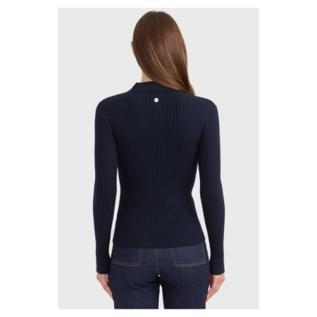Celeste Women's Long-Sleeve Polo Shirt