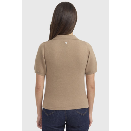Cherry Women's Short-Sleeve Polo Shirt
