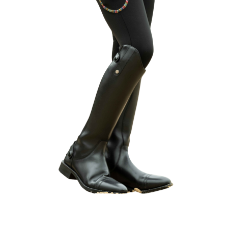 Bottes d’Équitation Enfant HKM Julie – Hauteur Standard & Mollet Étroit