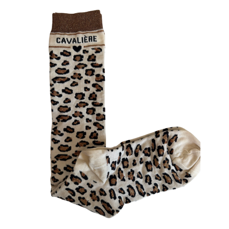 Chaussettes d’équitation pailletées Collection Sauvage