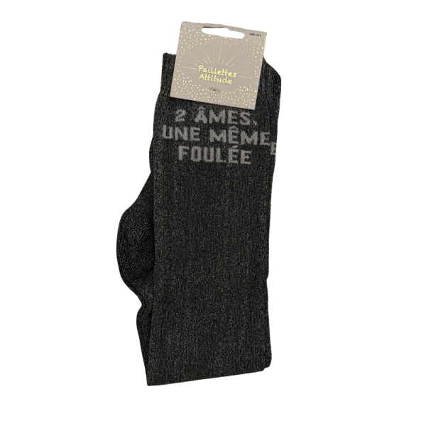 Chaussettes 2 âmes, un même foulée