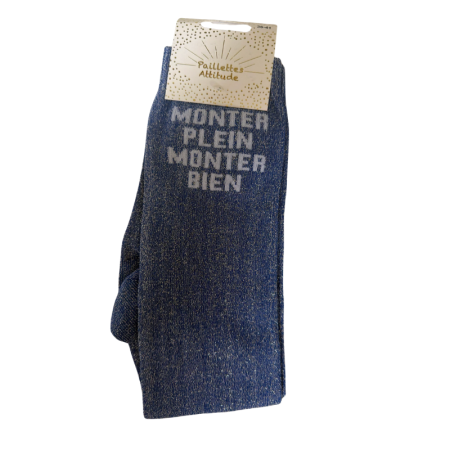 MONTER PLEIN MONTER BIEN Glitter Riding Socks