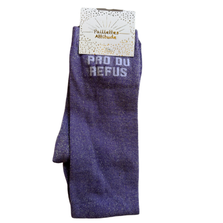 PRO DU REFUS Glitter Riding Socks