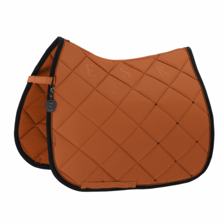 SILK CONTRAST DIAMOND Zadeldek Platinum
