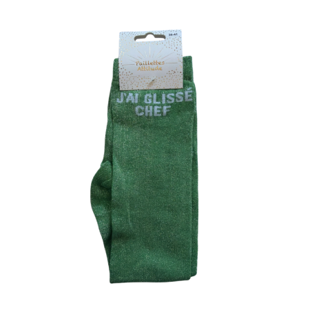 Sokken J'ai glissé chef