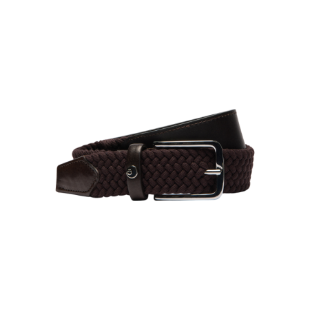 CT Ceinture Elastique Cuir & Laine