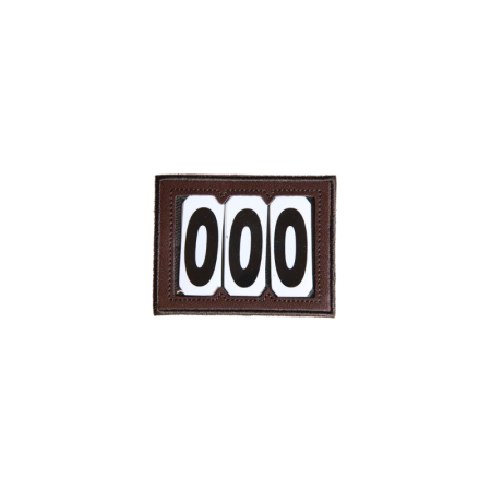PVC Competition Number Holder