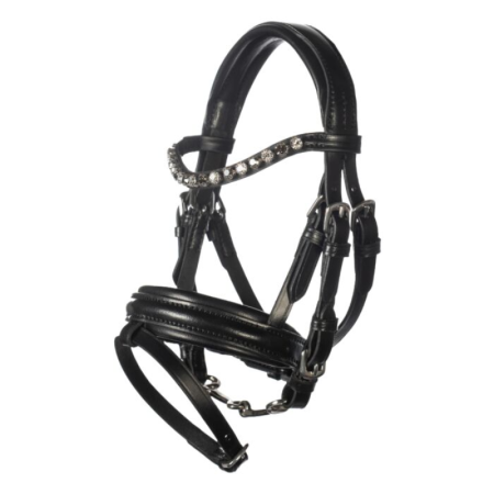 Bridon cuir -Hobby Horsing