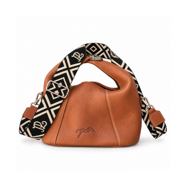 Pénélope Agathe Small Leather Handbag