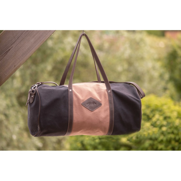 Pénélope Tricolour Travel Bag "Canvas Bowl"