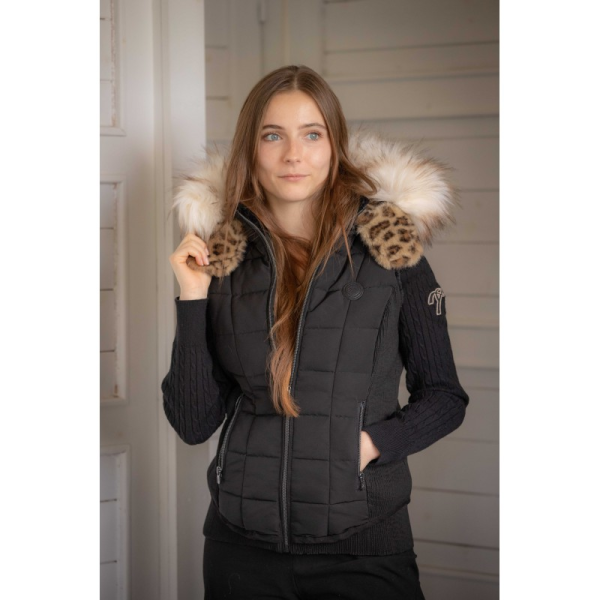 Pénélope LéoRoge Gewatteerde Bodywarmer