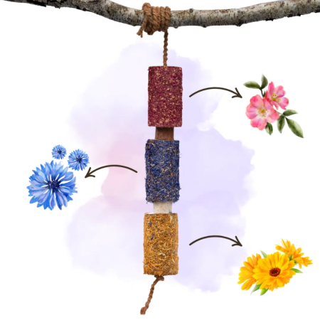 HAPPINESS Herbal Wooden Chew Toy for Horses – Candy Horse