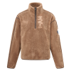 Fleece Sweater HVPRosine met Halve Rits