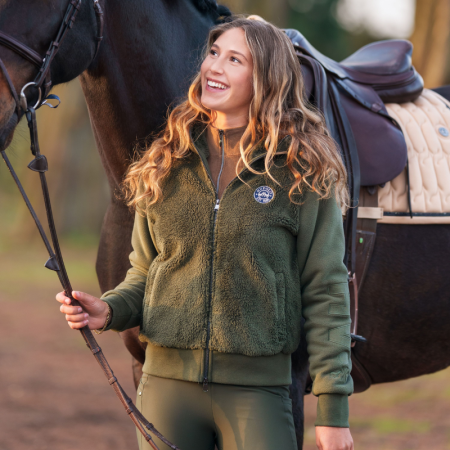 Fleece Vest met Capuchon HVPRoyce