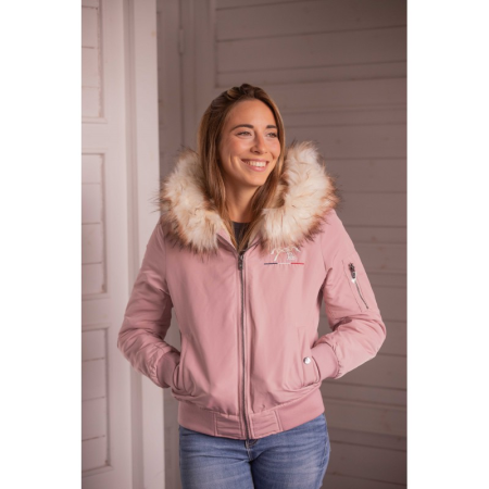 PENELOPE "Lyon" bomber, capuchon met namaak bont