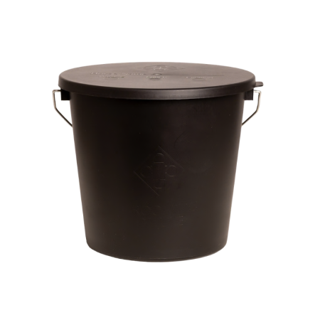 Voederemmer met deksel - 5L