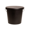 Voederemmer met deksel - 5L