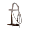 Leather-Covered Rope Training Noseband – D Collection