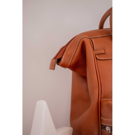 Pénélope "Leather City" MM Backpack