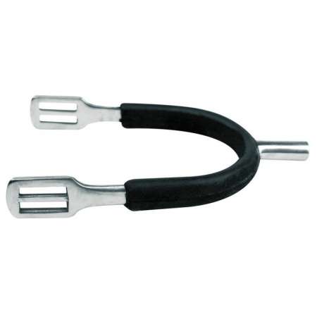 FEELING "Prince of Wales" rubber covered spurs, stainless steel