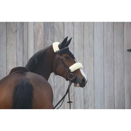 Sheepskin Noseband Cover