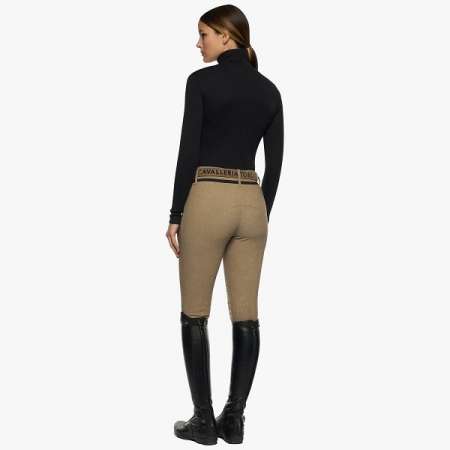 CT Women's Polo Neck Performance Wool Jumper