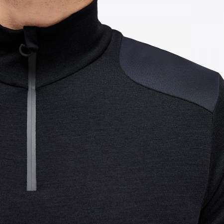 CT Men's Tech Wool Half Zip Turtleneck