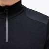 CT Men's Tech Wool Half Zip Turtleneck