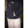 PENELOPE Emy Velvet marineblauw sweatshirt met rits