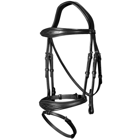 Dy'on New English Anatomic Flash Noseband Bridle