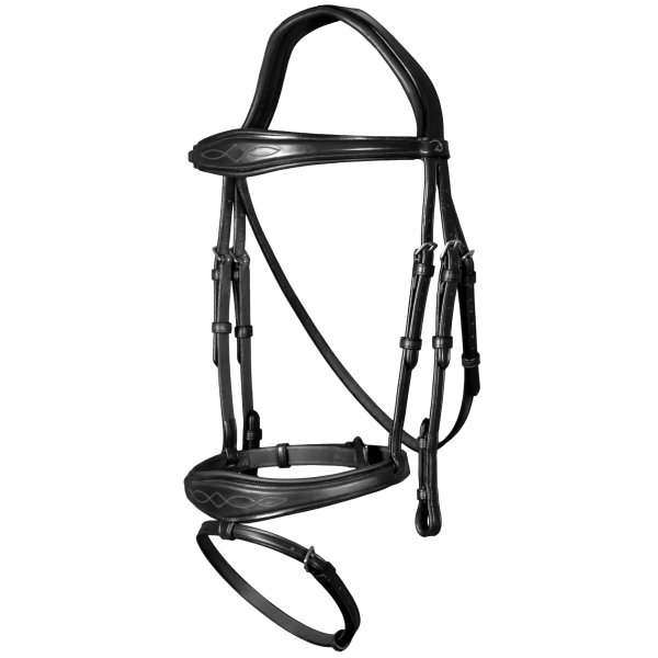 Dy'on New English Anatomic Flash Noseband Bridle