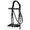 Dy'on New English Leather Covered Rope Noseband Bridle
