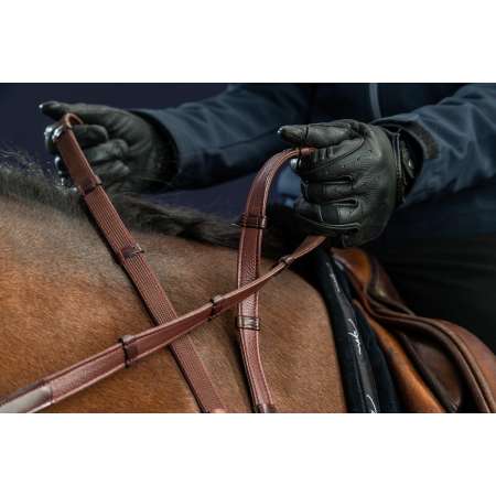 5/8" Hunter Teugels met 7 leren passanten