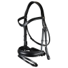 Dy'on Working Matte Large Crank Noseband Bridle With Flash