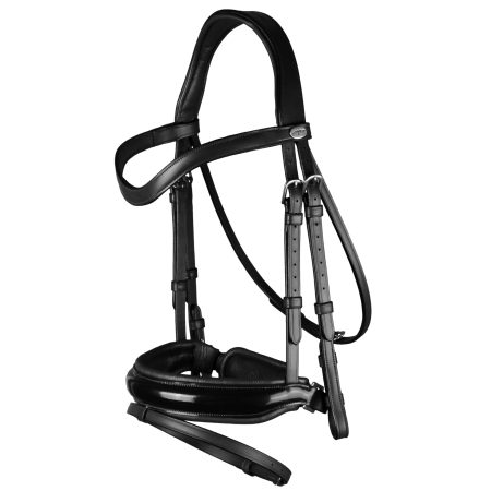 Dy'on Working Patent Large Crank Noseband Bridle With Flash