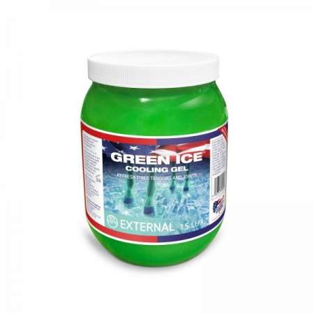 Equine America - Gel de refroidissement Green Ice - 1.5L