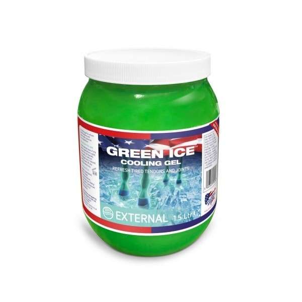 Equine America - Groene ijsverkoelende gel - 1.5L