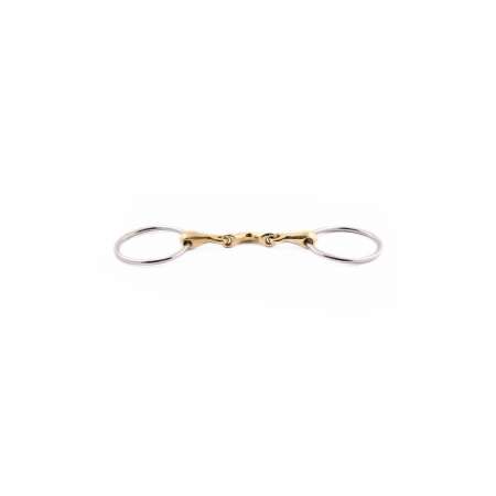 Mors double brisure avec passage de langue