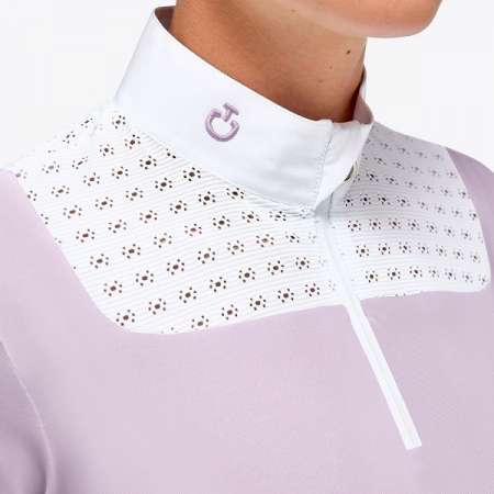 CT Dames Zip Wedstrijdpolo