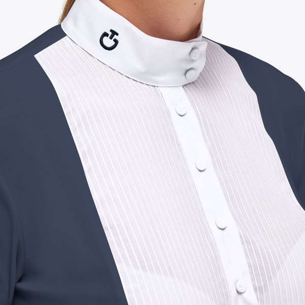 CT Dames Jersey Wedstrijdshirt met Knopen